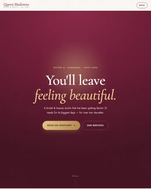 Demo site: queen madonna premium